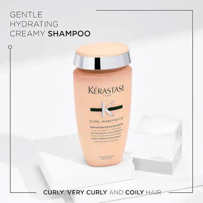 Curl Manifesto Bain Hydration Douceur shampoo for curly and coily hair, offering gentle hydration and nourishment.