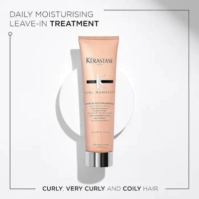 Curl Manifesto Crème De Jour Fondamentale Hair Cream Kerastase Boutique Deauville