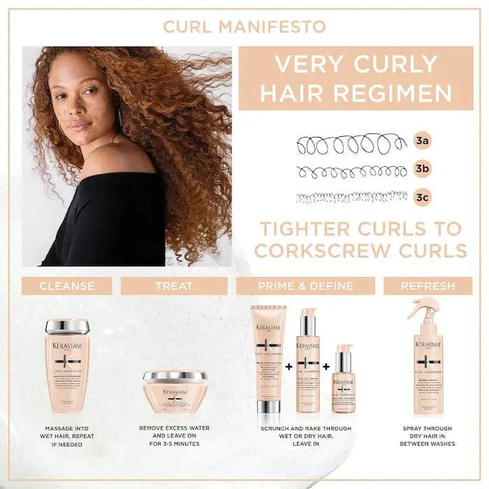 Curl Manifesto Refresh Absolu Redefining & Restyling Spray Kerastase Boutique Deauville