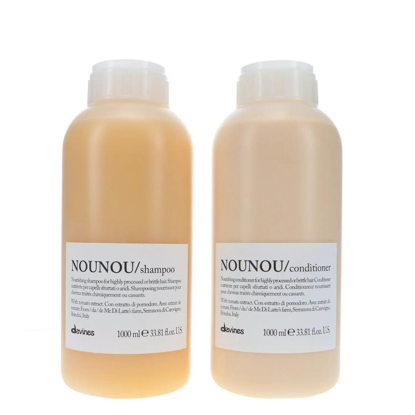 Davines Nounou Pro Size Shampoo & Conditioner 1L Duo Davines Boutique Deauville