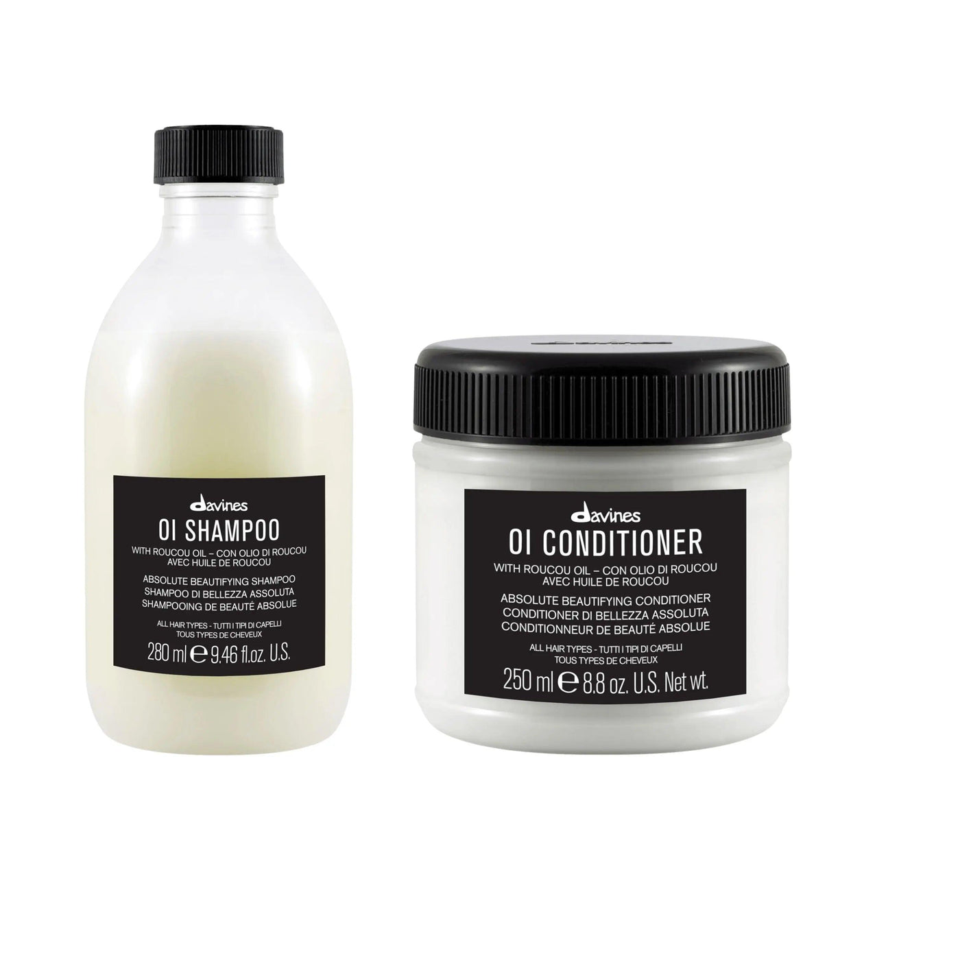 Davines OI Shampoo and Conditioner Duo 250 ml Davines Boutique Deauville