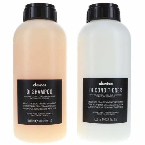 Davines Oi Shampoo & Conditioner Pro Size 1L Duo Davines Boutique Deauville