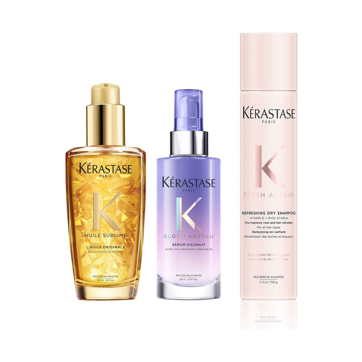 Day Night & Next Day Routine for Blondes Kerastase Boutique Deauville