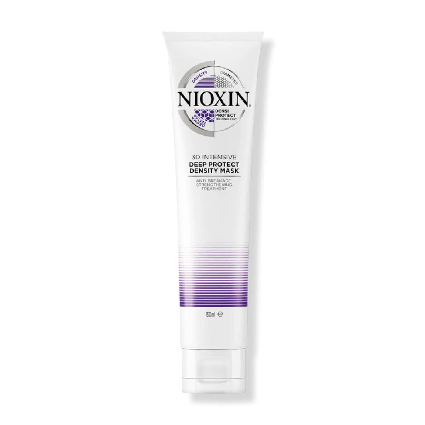 Nioxin Deep Protect Density Mask for hair strengthening and condition, suitable for damaged or colored hair.