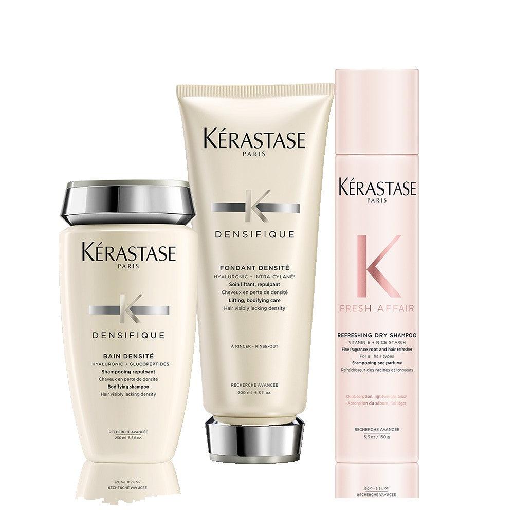 DENSIFIQUE FRESH AFFAIR DRY SHAMPOO HAIR CARE SET Kerastase Boutique Deauville