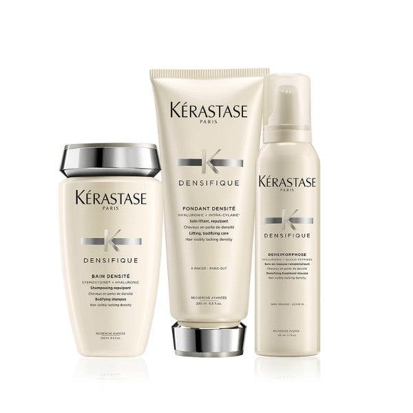 Kérastase Densifique Shampoo, Conditioner, and Hair Mousse for Hair Density and Volume