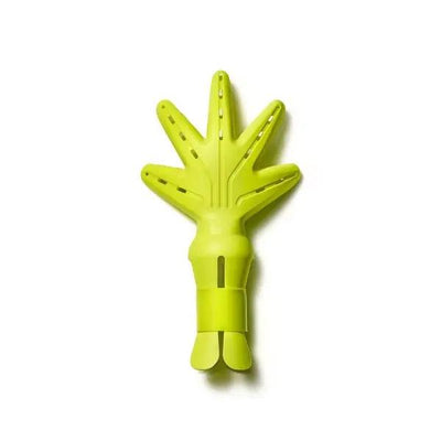 DevaFuser curly hair diffuser designed for quick, even drying and enhanced curl definition in vibrant green.