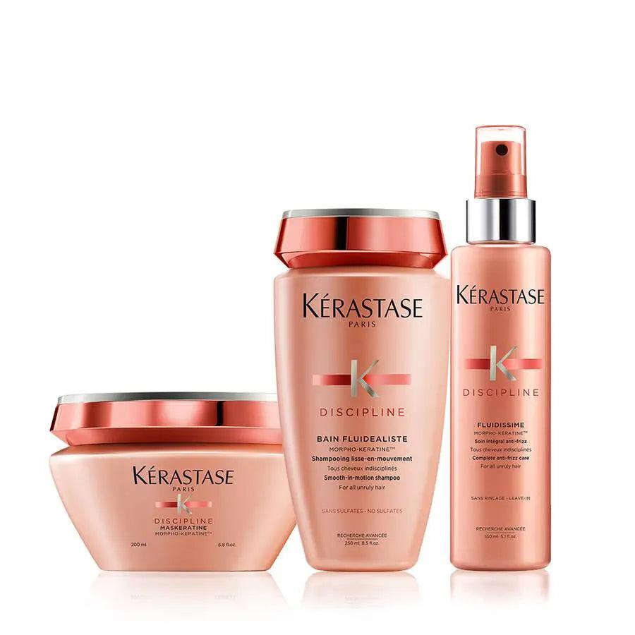 DISCIPLINE ANTI-FRIZZ DEEP TREATMENT HAIR CARE SET Kerastase Boutique Deauville