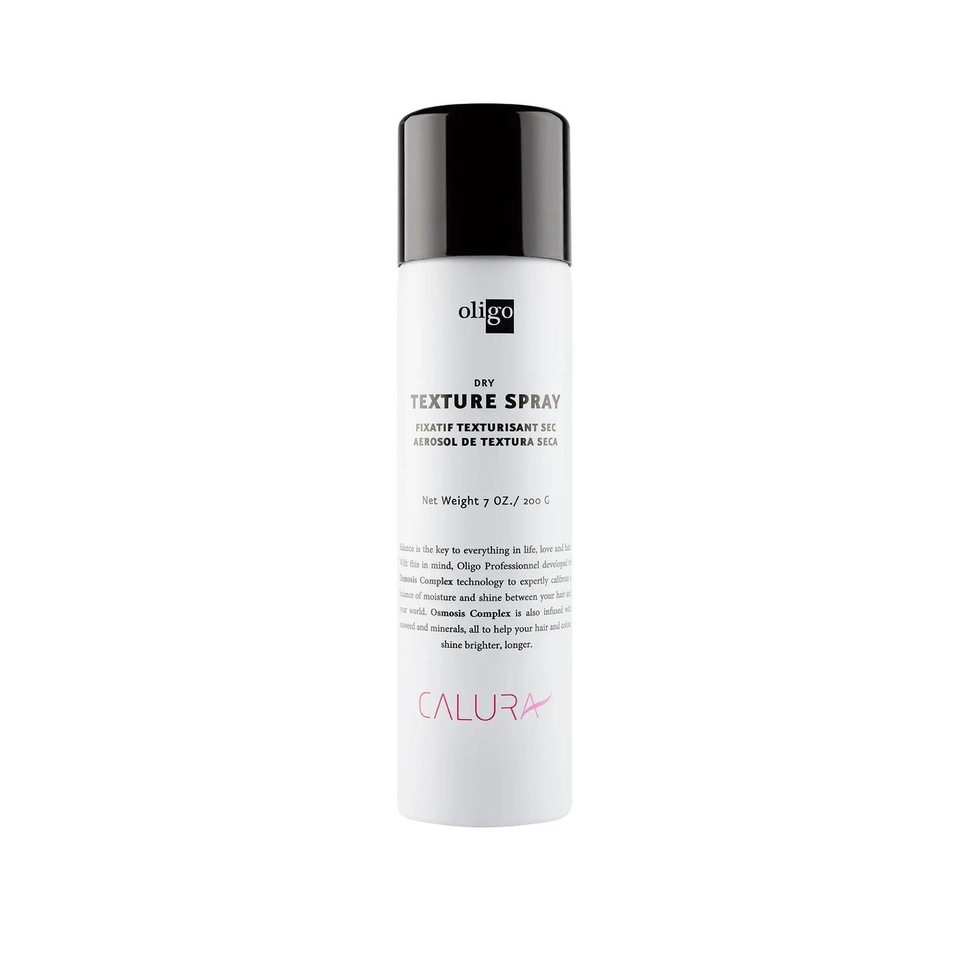 Dry Texture Spray can for tousled hair, vegan and sulfate-free, perfect for flexible texture without residues.