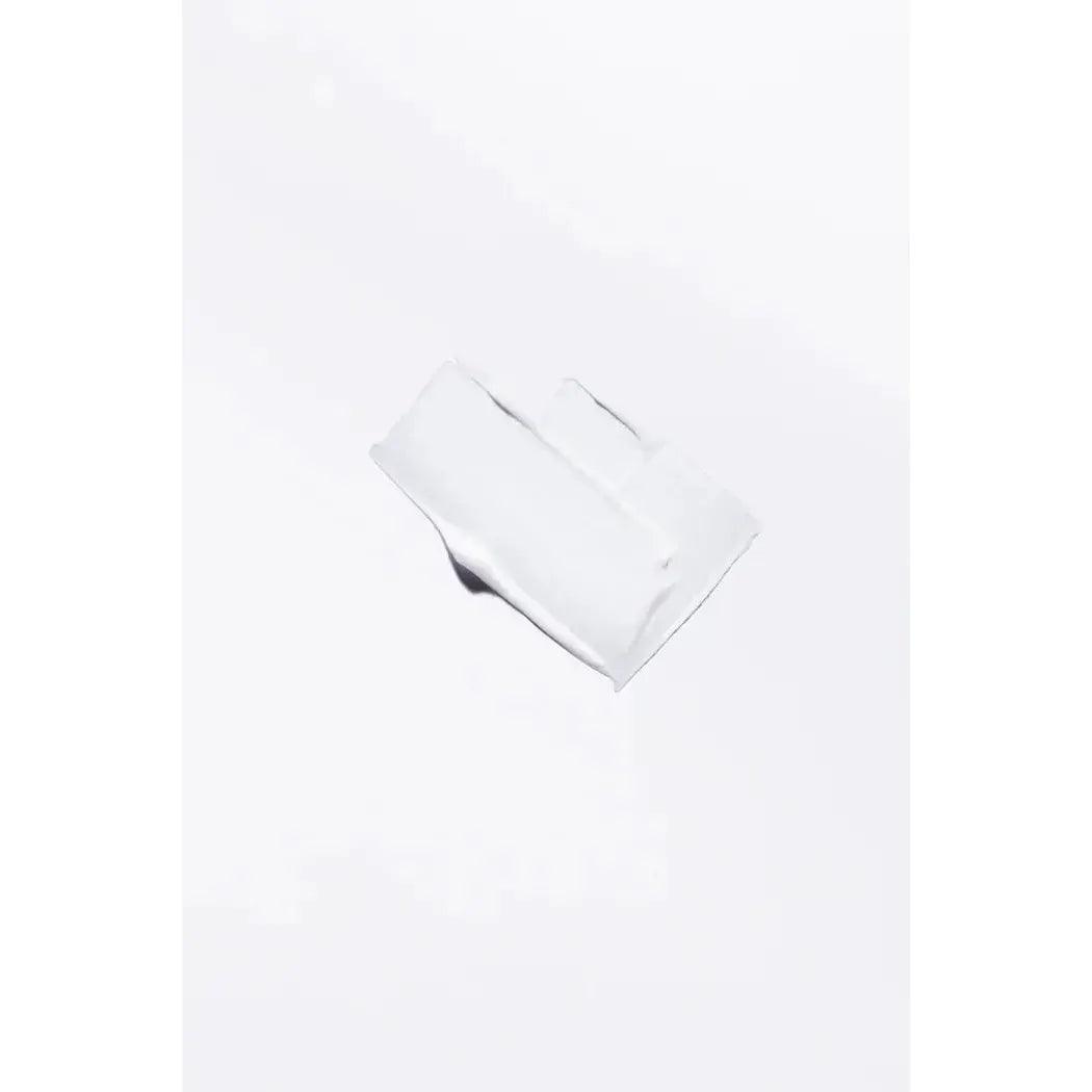 White bar soap isolated on clean white background