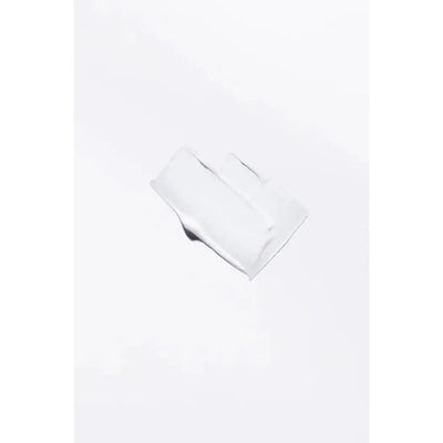 White bar soap isolated on clean white background