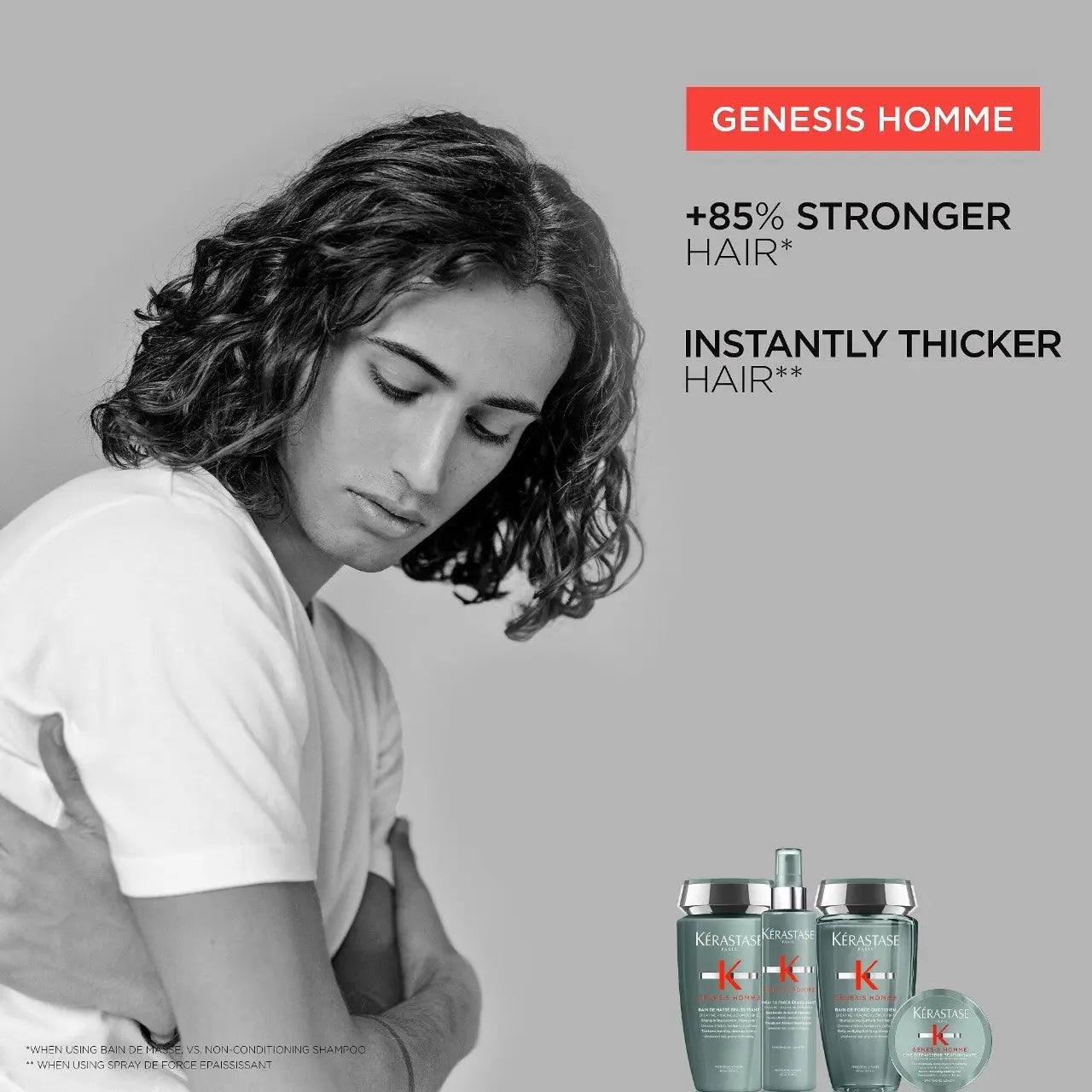 Genesis Homme Bain De Masse Épaississant Shampoo Kerastase Boutique Deauville