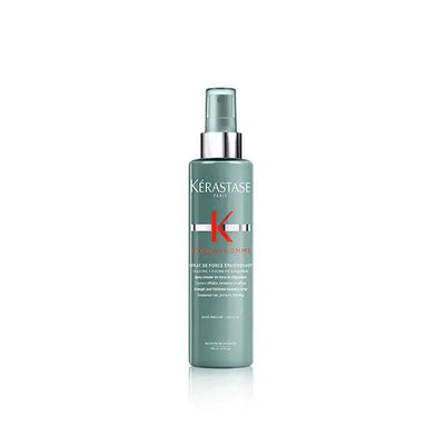 Kérastase Genesis Homme Spray de Force Épaississant for men's thinning hair, fortifying and thickening formula.