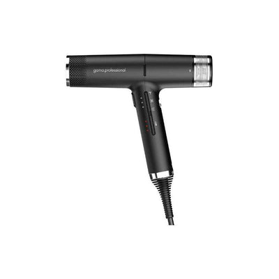IQ2 Perfetto hair dryer with intelligent brushless motor and Turbo Function, lightweight design for professional results.