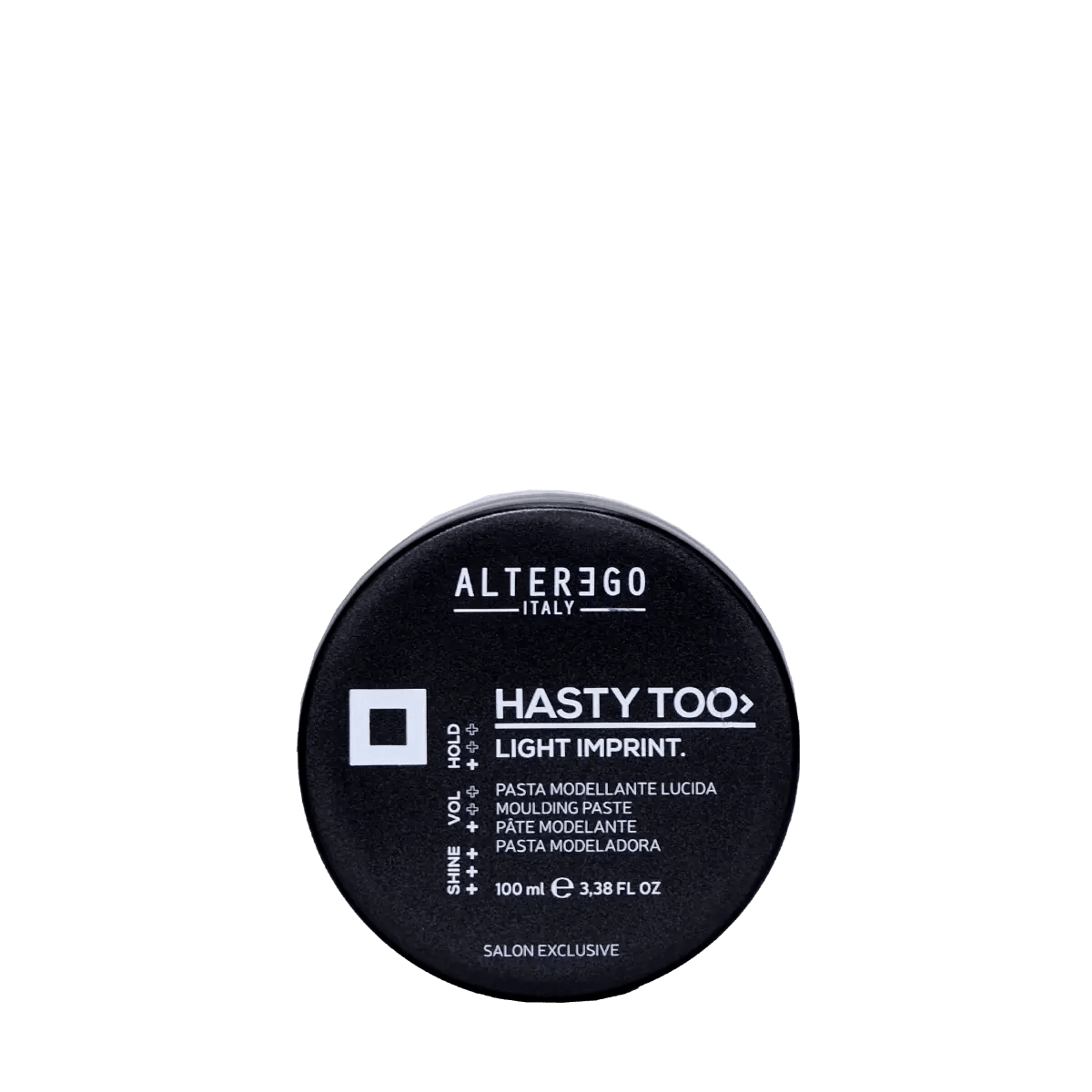 Alter Ego Hasty Too Light Imprint molding paste for fine hair, restoring curls and adding volume, 100ml.