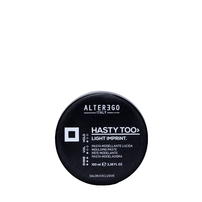 Alter Ego Hasty Too Light Imprint molding paste for fine hair, restoring curls and adding volume, 100ml.