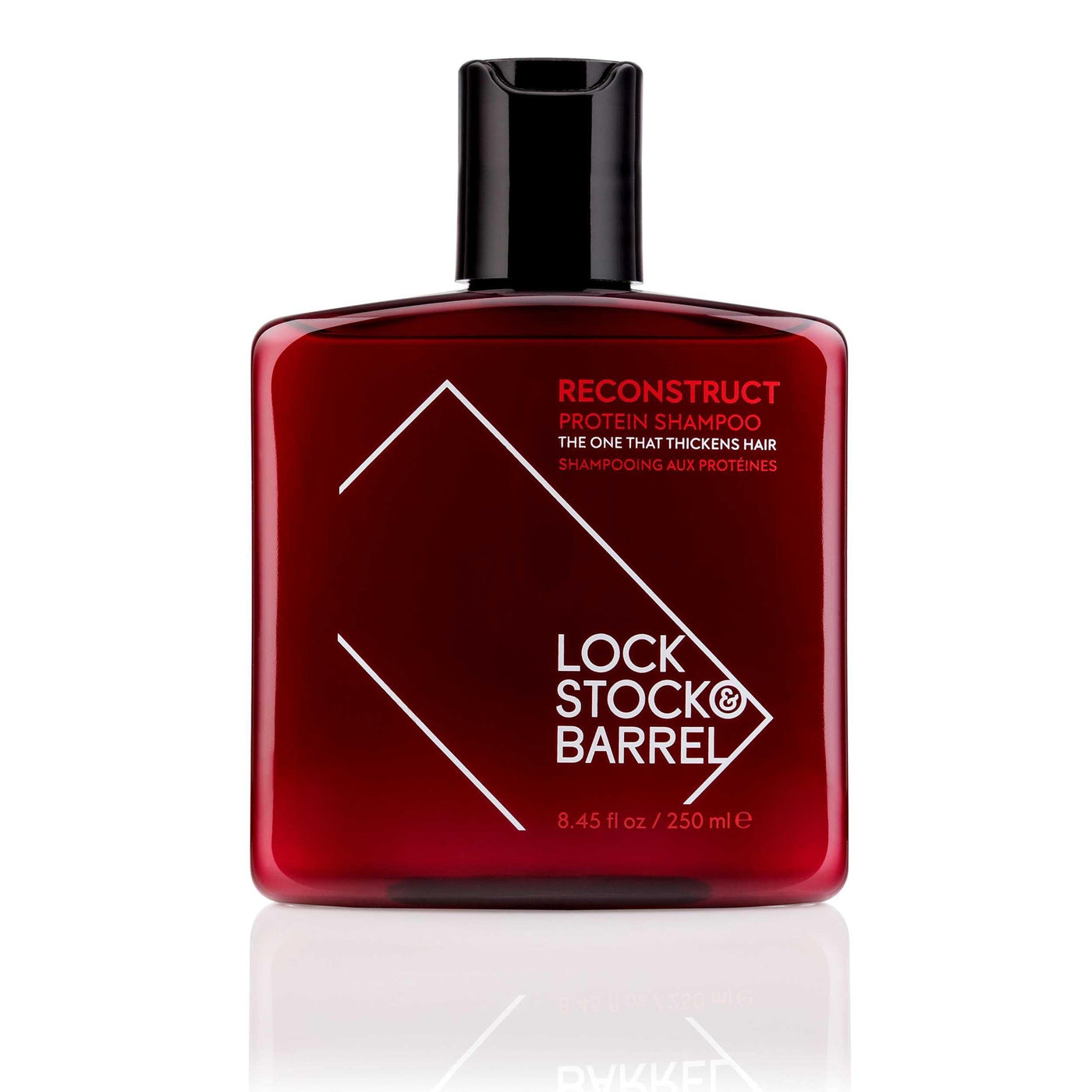 Lock Stock & Barrel - Reconstruct Protein Shampoo - 8.45 Fl Oz / 250 Ml Lock Stock & Barrel Boutique Deauville