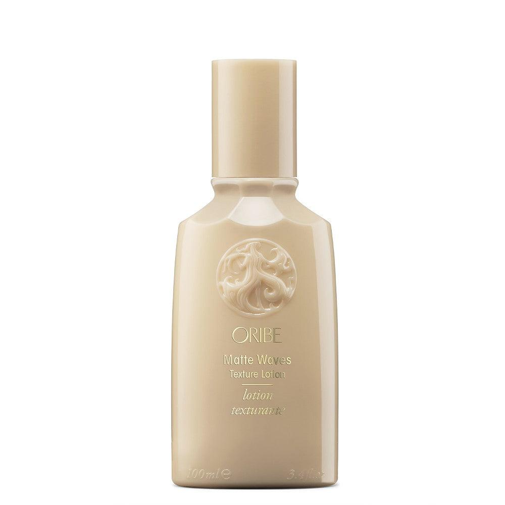 Oribe Matte Waves Texture Lotion bottle for wavy hair and adding texture to strands