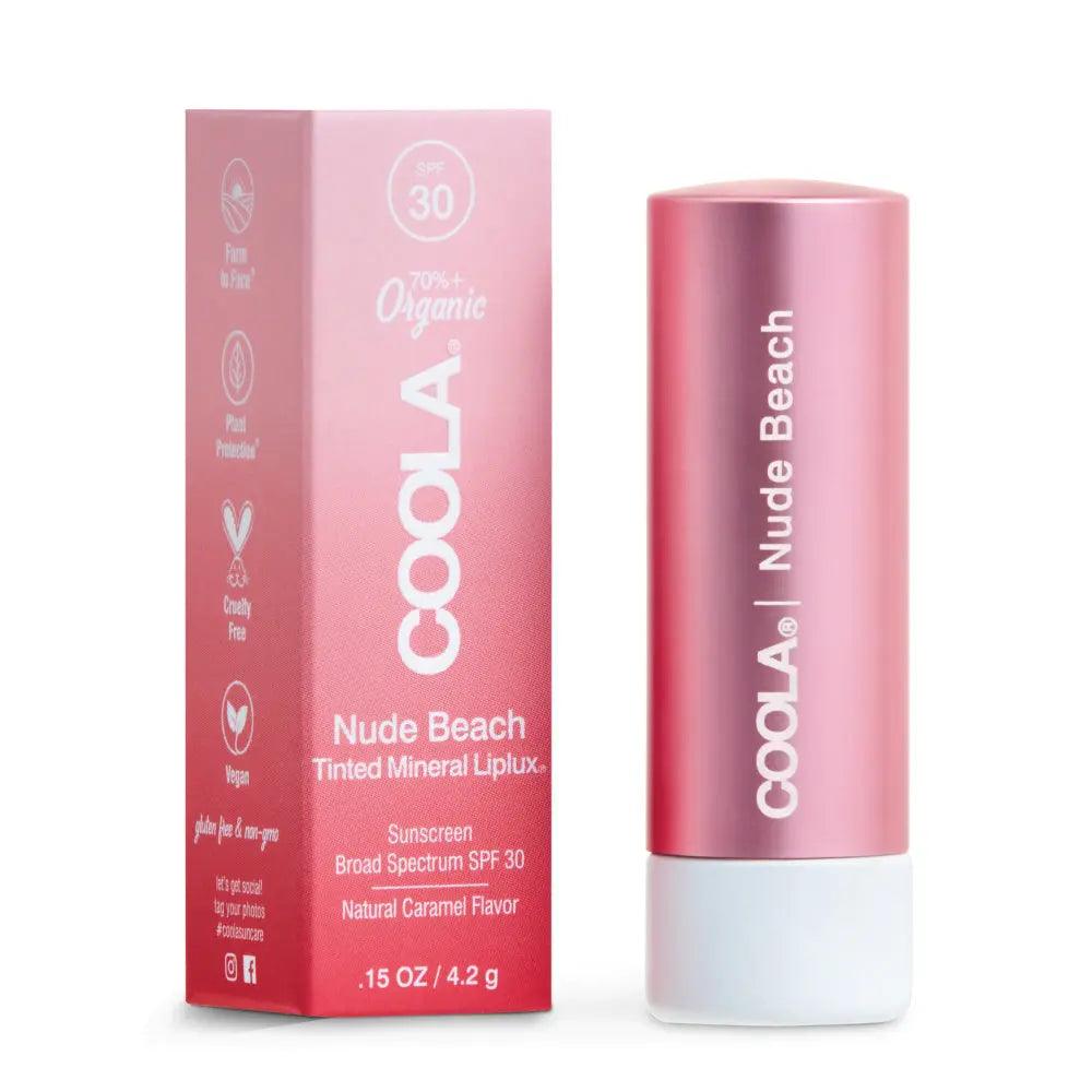 MINERAL LIPLUX® ORGANIC TINTED LIP BALM SUNSCREEN SPF 30 COOLA Boutique Deauville