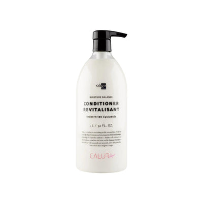 Moisture Balance Conditioner bottle, vegan, paraben-free, sulfate-free, for detangling and moisturizing hair.