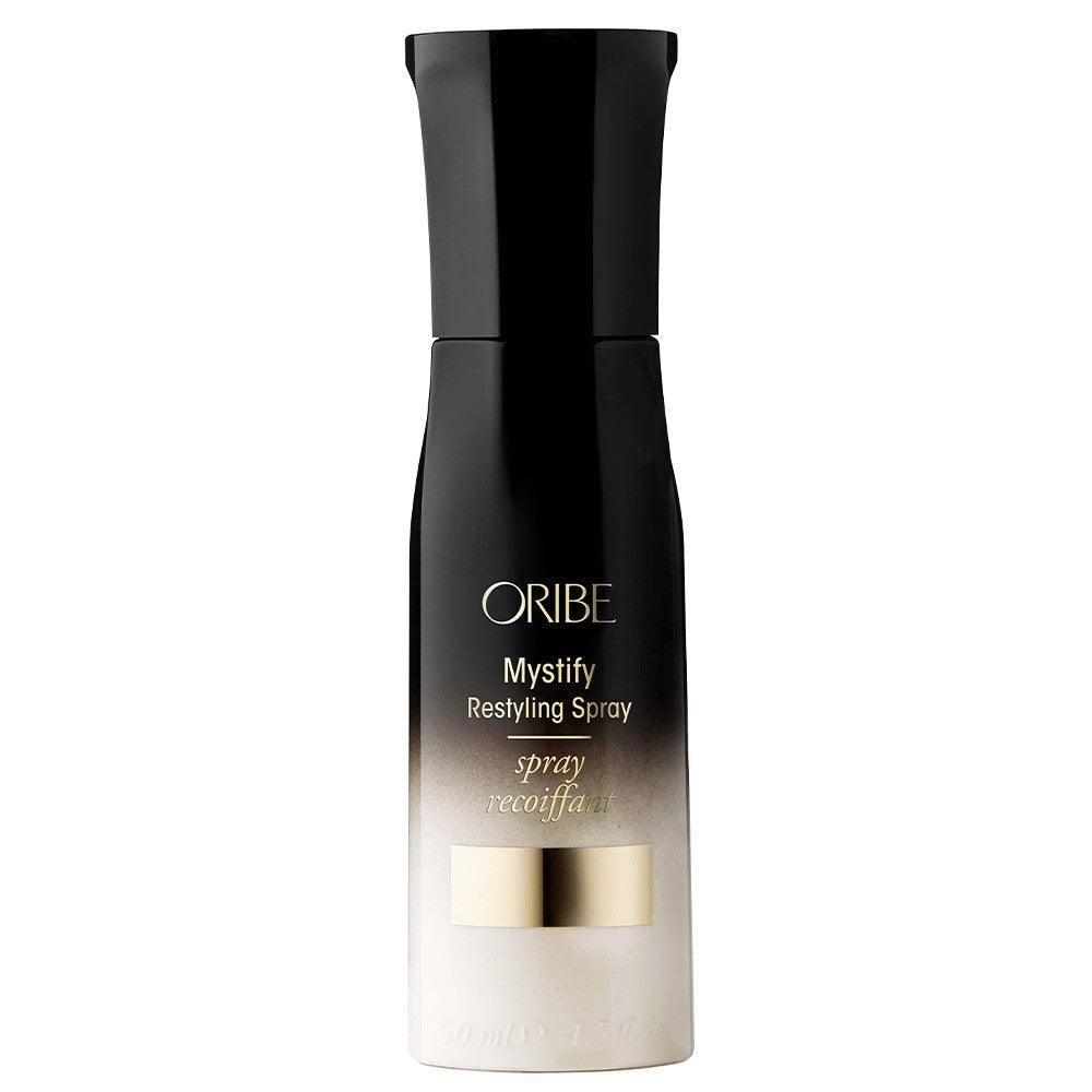 Oribe Mystify Restyling Spray bottle for hair care and styling