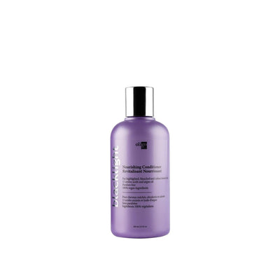 Blacklight Nourishing Conditioner bottle for colored and bleached hair, enriched with 11 amino acids and argan oil.