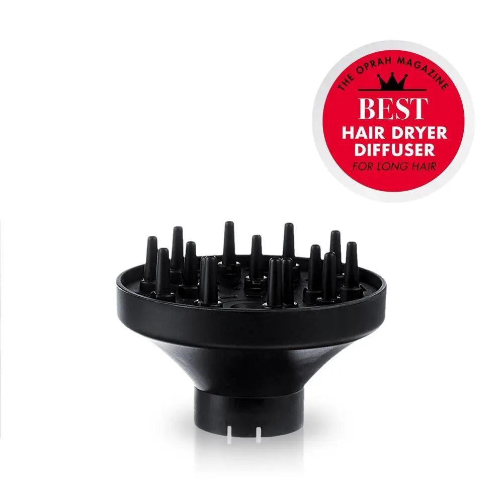 Platform 1900 Nano Lite Pro hair dryer diffuser, awarded Best Hair Dryer Diffuser for long hair by Oprah Magazine.