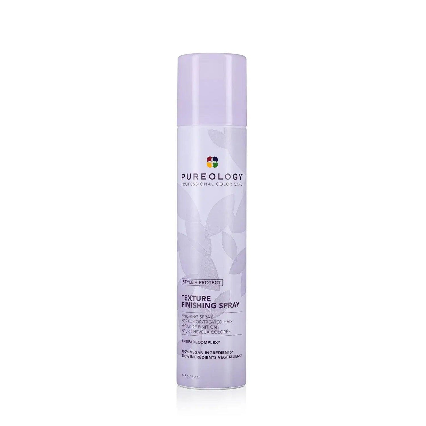 Pureology Style + Protect Wind-tossed Texture Spray for adding texture and shine to color-treated hair.