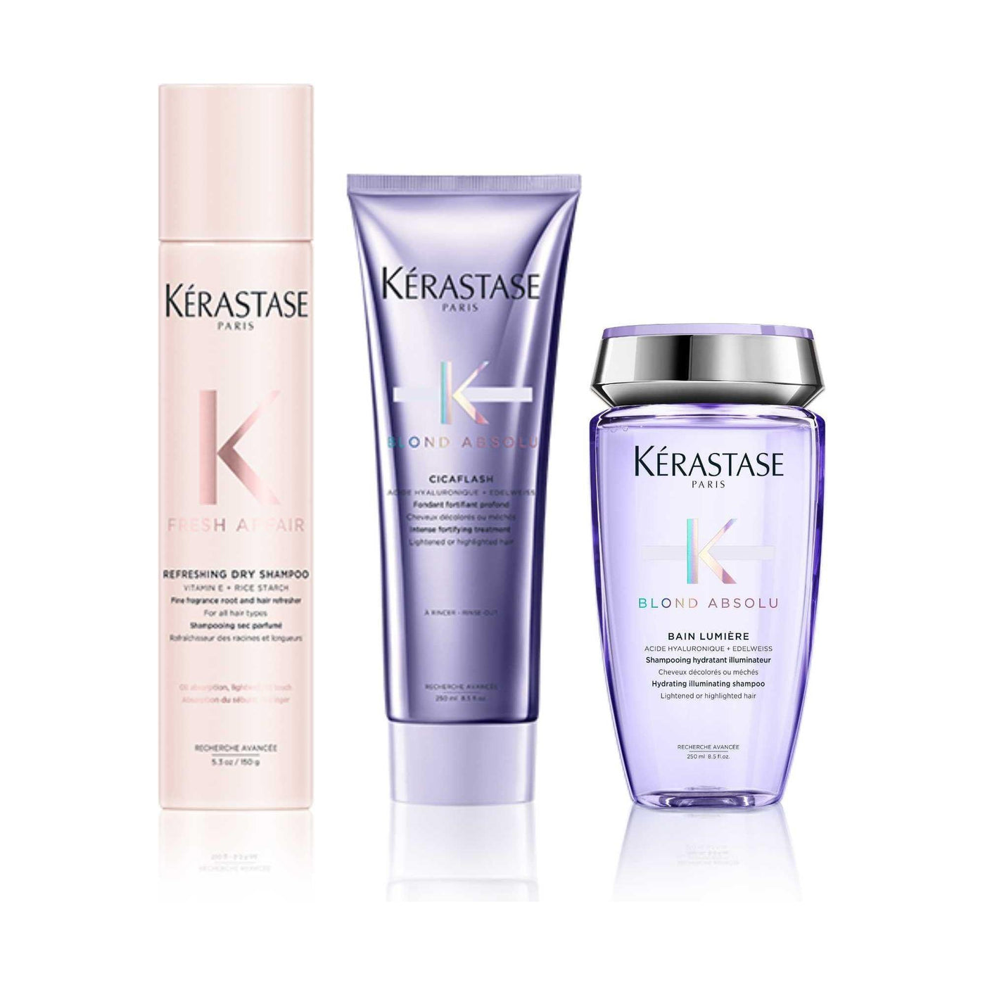 Routine Blond Absolu & Dry Shampoo Fresh Affair Kerastase Boutique Deauville