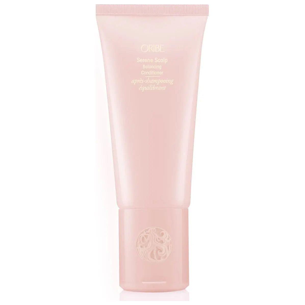 Oribe Serene Scalp Soothing Leave-On Treatment for Sensitive Skin in Pink Bottle