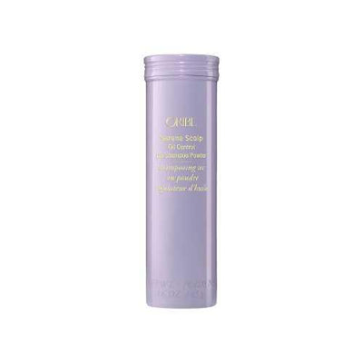 Shu Uemura Serene Scalp Oil Control Dry Shampoo Powder bottle, ideal for refreshing oily scalps and hair types.