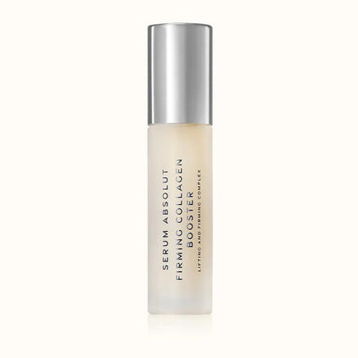 Serum Absolut Firming Booster bottle, a youth-keeping serum with peptides and extracts for firmer skin and enhanced collagen production.