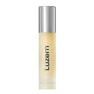 Luzern Skincare Serum in sleek bottle with silver cap