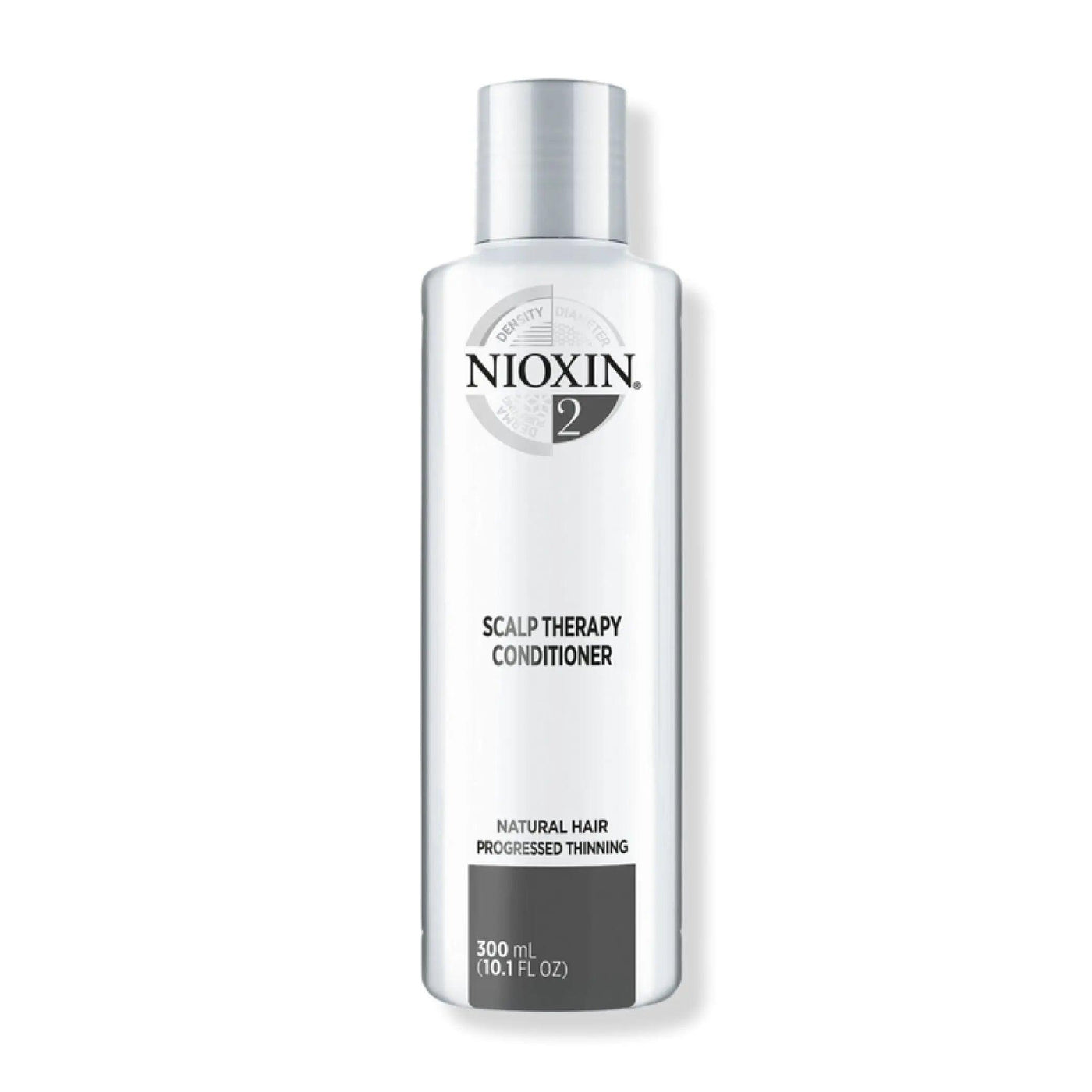 Nioxin System 2 Scalp Therapy Conditioner for fine hair, 300ml, designed for natural hair with progressed thinning.
