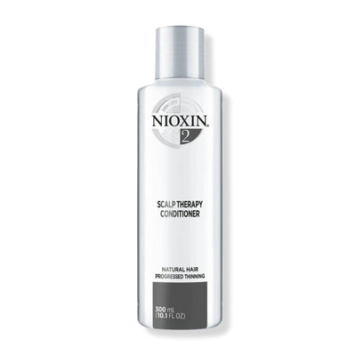 Nioxin System 2 Scalp Therapy Conditioner for fine hair, 300ml, designed for natural hair with progressed thinning.