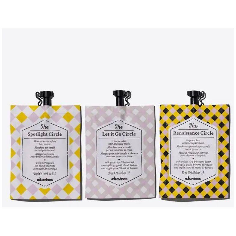 The Circle Chronicles Set featuring Spotlight Circle, Let It Go Circle, and Renaissance Circle for healthy, shiny hair.